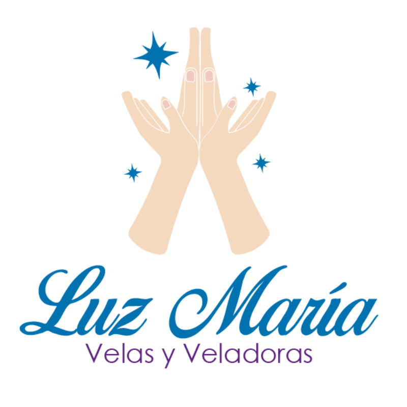 logo velas y veladoras luz maria