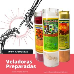 Veladora de Vaso 100 Preparado con Aroma