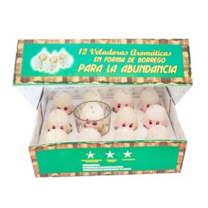 Veladora Docenera Figura Borreguitos 2 cajitas